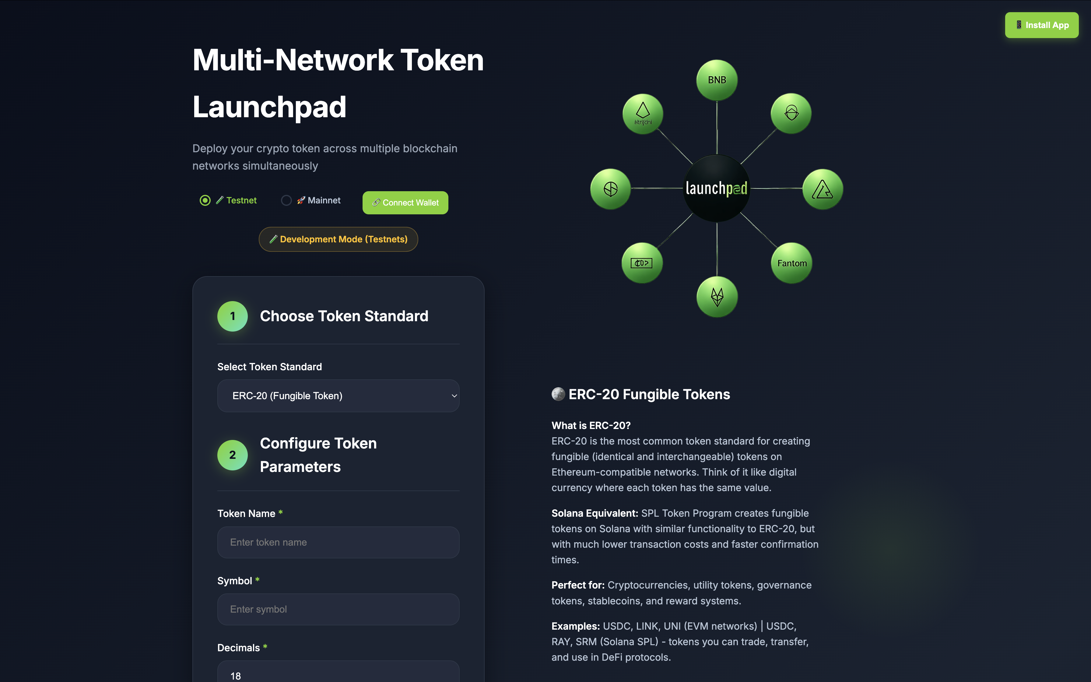 AI Chat Platform Interface